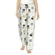 thumbnail image 1 of Fotbe Cute Cat Pantalones de Pijama para Mujer, Pantalones de Dormir, Pantalones Pj con Cordón y Bolsillos-XX-Large, 1 of 6