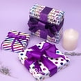 thumbnail image 7 of CCOCC Birthday Wrapping Paper Iridescent Gift Wrapping Paper Mini Roll,3 Rolls Happy Birthday Polka Dots Stripes Printed Assortment-17 Inch X 120 Inch(10Feet) Per Roll, 7 of 7