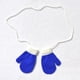 thumbnail image 2 of Sonducket 1 par de manoplas para niños pequeños, manopla para exteriores, cubierta de mano Adorable para niños, cubiertas para dedos colgantes, guantes y mitones rosa + rosa roja, 2 of 6