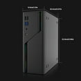 thumbnail image 4 of WINDLAND Steel Desktop Case Heavy Duty Construction Space Efficient Vertical Or Horizontal Mount, 4 of 12