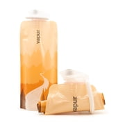 Vapur Anti-Bottle Collapsible Plastic Water Bottle 23 oz. California Gold (30179)