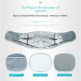 thumbnail image 3 of Wholesale Medical-Grade Lumbar Support Belt with High-Quality Steel Reinforcement, Self-Heating Function, Breathable Fabric & Expanded Design – Ideal for Back Pain Relief, Fitness, Home Use (Black,, 3 of 4