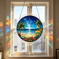 thumbnail image 4 of EGNMCR Home Decor, Room Decor, Wall Decor Acrylic Puzzle Pendant Sunshade Window Hanging Plates A chopper, 4 of 6