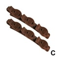 thumbnail image 5 of Unisex Plastic Flocked Bangs Hair Clips for Various Hairstyles, Gentle on Hair and Easy to Carry, 5 of 9