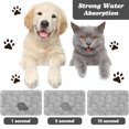 thumbnail image 2 of Tapetes Para Comida Para Perros Para Pisos Tapetes Impermeables Para Cuencos De Agua Para Perros Y Gatos Tapete Absorbente Para Alimentación De Mascotas Manteles Individuales Para Perros Y Gatos Para, 2 of 5