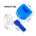 thumbnail image 4 of 1PC Professional Teeth Mouth Guards - Clenching Eliminate Bruxism Moldable Dental Mouthguard For Nighttime Teeth Grinding Bruxism, 4 of 8