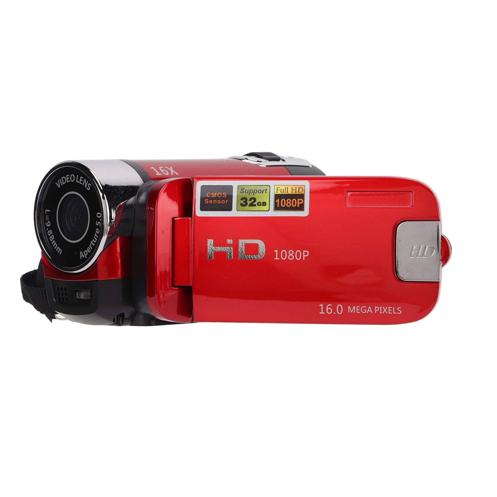 16X Digital Zoom Digital Camcorder 4K 48MP Camera Recorder 270° Rotation Video Camera Camcorder Full HD Handheld Color Screen 16X Zoom Digital Camcorders