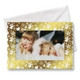 Current Deluxe Gold Foil Christmas Card Photo Frames Set of 18 Folded