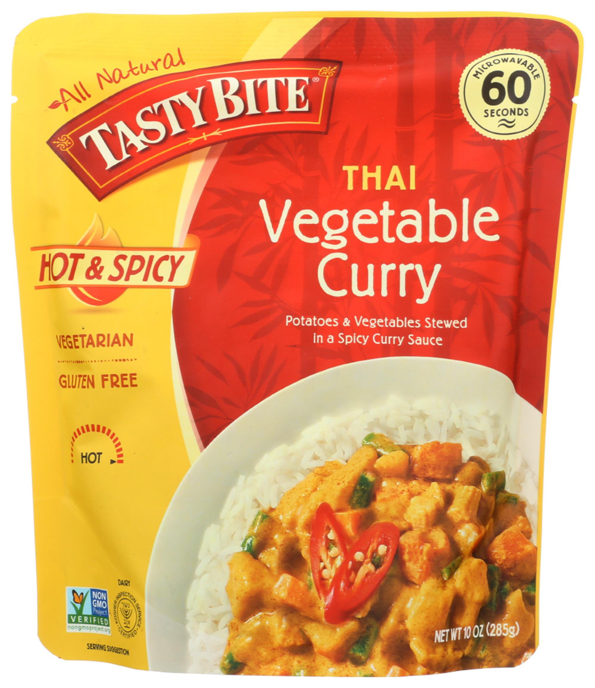 Photo 1 of 6 pcs Tasty Bite Thai Vegetable Curry, 10 Oz---exp date 10/2022