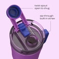 thumbnail image 2 of 52 oz Insulated Stainless Steel Water Keg - Large Reusable Bottle with Leakproof Lid for Outdoor Hydration, 2 of 8