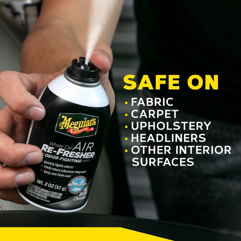 Meguiar's Whole Car Air Re-Fresher, Black Chrome, 2 oz photo 7