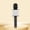 Black, variant on Wireless Karaoke Microphone, Handheld Bluetooth Speaker Mic System, Portable Singing Machine for Home Parties & Birthdays, Perfect Holiday Gift for Music Lovers and Singers
