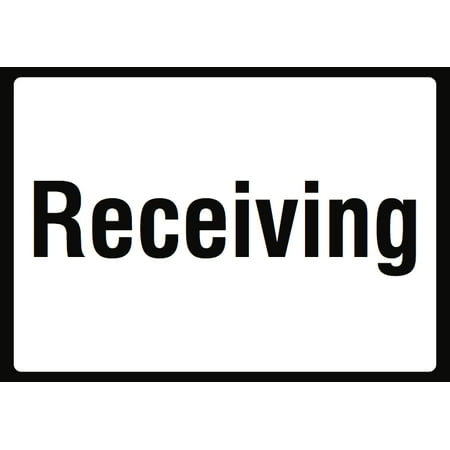 Order Metal - Receiving Shipping Area Sign - Pick Up Packages Orders Signs - Aluminum Metal