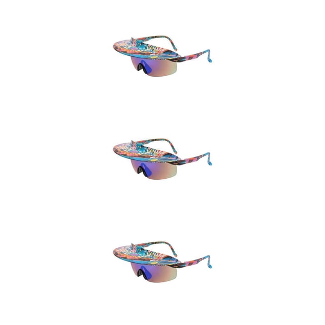Wosthever Gafas de sol para ciclismo, portátiles, a prueba de sol, a prueba de viento, ergonómicas, resistentes a la intemperie, bicicletas, Type7 NO7