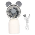 thumbnail image 2 of Mini ventilador BuyWeek mano portátil blanco durabilidad prolongada, 2 of 14
