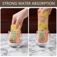 thumbnail image 6 of 2 Pcs Pioneer Flower Floral Print Pattern Kitchen Towels, Funny Microfiber Dish Towel Set, 18" X 26" Tea Towels, 6 of 6