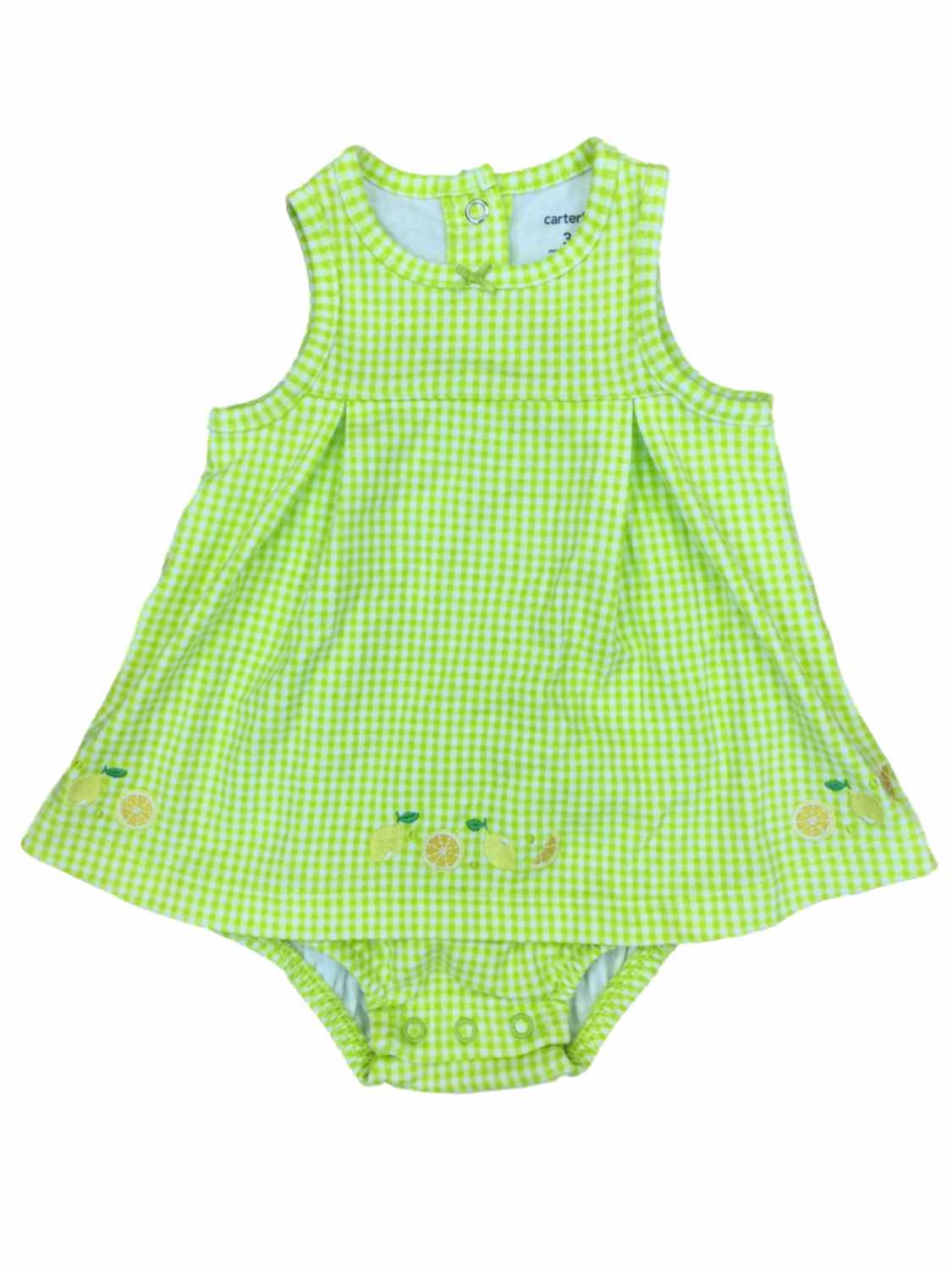 carter's lemon romper