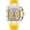 Yellow, variant on Fashion Hollowed Men Watches Tonneau Skeleton Dial Big Face Waterproof Chronograph Fashion Casual Watch with Silicone Strap Multifunctional Outdoor Sports Wristwatch