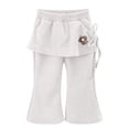 thumbnail image 4 of 1-2 Years Toddler Cargo Pants for Girls Y2K Clothing High Waisted Travel Streetwear Casual Pants with Pockets, 4 of 5