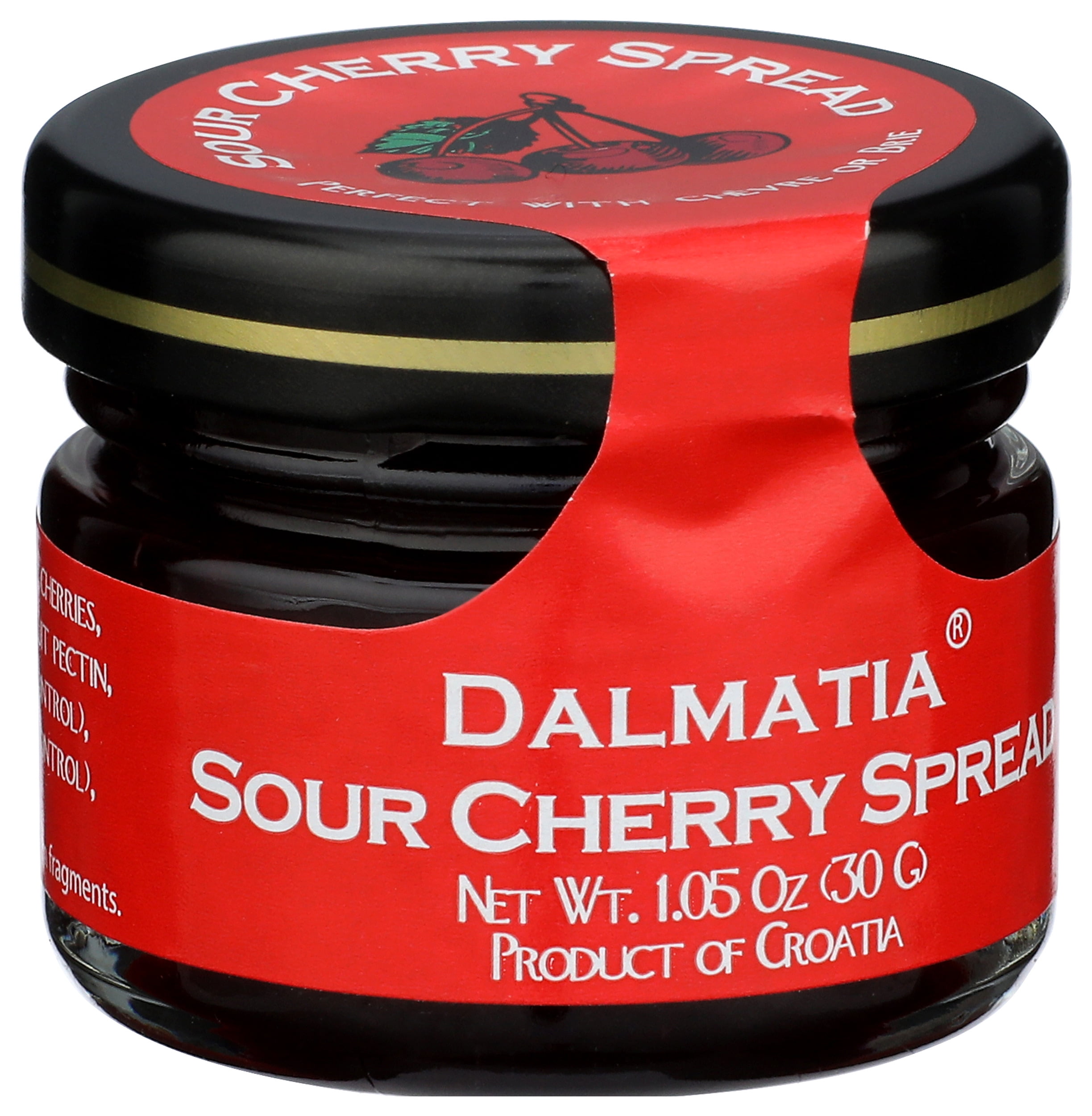 (Pack of 30), Dalmatia Sour Cherry Spread, 1.05 oz