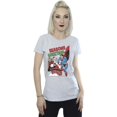 thumbnail image 2 of DC Comics T-Shirt en Coton pour Femmes Superman Santa Comic, 2 of 3