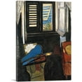 thumbnail image 1 of ARTCANVAS Interior With a Violin 1917 Canvas Art Print by Henri Matisse - Size: 60" x 40" (0.75" Deep) (3-Piece), 1 of 9