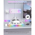 thumbnail image 5 of Charging Dock for Oculus Quest 3S/3/2, 30W Fast Magnetic Charger Station Stand for Meta Quest 3S/3 Accessories, with RGB Light, 2 Rechargeable 2100mAh Batteries & Covers for Headset/Controller, 5 of 10