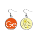 thumbnail image 1 of Quimica elementos periodo cuadro semimetal germanio Pendiente Sol Flor Pendiente Joyas Moda Unbranded M, 1 of 3