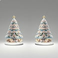 thumbnail image 5 of AuroraX Acrylic Christmas Decoration Decorative Winter Bohemian Figurine Pastel Rotates 360° Christmas Trees for Xmas Gifts,Desktop Decor, 5 of 5