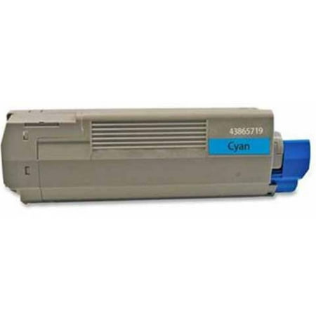Genuine Okidata Cyan Drum - Universal Inkjet Premium Compatible Okidata 43865719 Cartridge, Cyan
