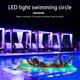 thumbnail image 4 of Anillo de natación Flotador de piscina inflable - Anillo de natación LED / Balsa de tableros / Juguete de piscina de pelota de playa FLhrweasw Nuevo, 4 of 7