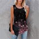thumbnail image 1 of Camiseta con estampado Floral para mujer, Top Sexy sin mangas, holgado, informal, plisado, 2022, 1 of 5