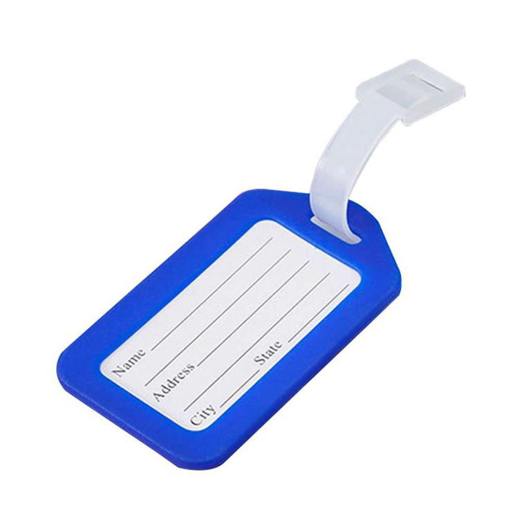 Pvc Luggage Name Tag Silicone Material Trolley Case Boarding