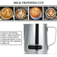 thumbnail image 3 of 600ml Stainless Steel Milk Frothing Pitcher Espresso Coffee Cup Mugs with Measurement, 3 of 6