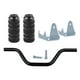 thumbnail image 4 of Pedales de clavijas de piezaza para motocicleta, reposapiés de accesorios CNC aptos para motocicleta UTV ATV Negro, 4 of 6