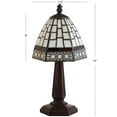 thumbnail image 2 of JONATHAN Y Carter Tiffany-Style 12" LED Table Lamp, Ivory/Cream, JYL8016A, 2 of 5