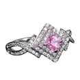 thumbnail image 1 of Diamond Gorgeous Party Party Womens Zircon Alloy Ring Jewelry, 1 of 9