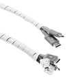 thumbnail image 1 of Manguera espiral universal para tendido de cables, 3M, color negro/blanco, 1 of 5