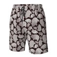 thumbnail image 4 of Logiee Hand Drawn Pig Print Mens Swim Trunks Quick Dry Board Shorts,Breathable Hawaii Beach Shorts Swimwear Bathing Suits-Large, 4 of 6
