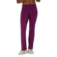 thumbnail image 4 of Reebok Women's Everyday High Waist Flair Bottom Yoga Pants with Pockets and 31" Inseam, 4 of 4