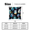 thumbnail image 5 of Easter Elegant Velvet Decorative Covers Pillows Set of 2 with Unique Patterns, Throw Pillow Inserts for Bed or Couch, Available in 16x16, 18x18, 20x20 Inches for Any Occasion, 5 of 6