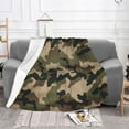 thumbnail image 7 of Print Camouflage Warm Cozy Plush Throw Blanket for Couch Bed Sofa 60"x50", 7 of 7