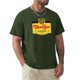 thumbnail image 1 of Camiseta con cuello redondo para hombre camisa de manga corta tops de algodón color negro, 1 of 7