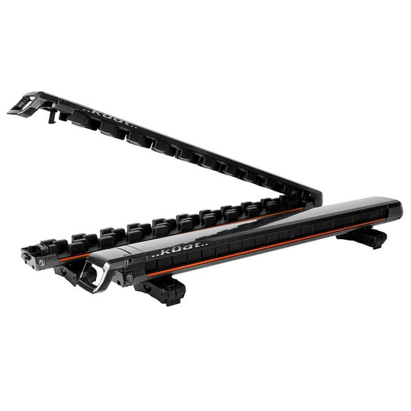 Kuat Grip Clamshell Ski Rack Color: Gray, Size: 6 Ski