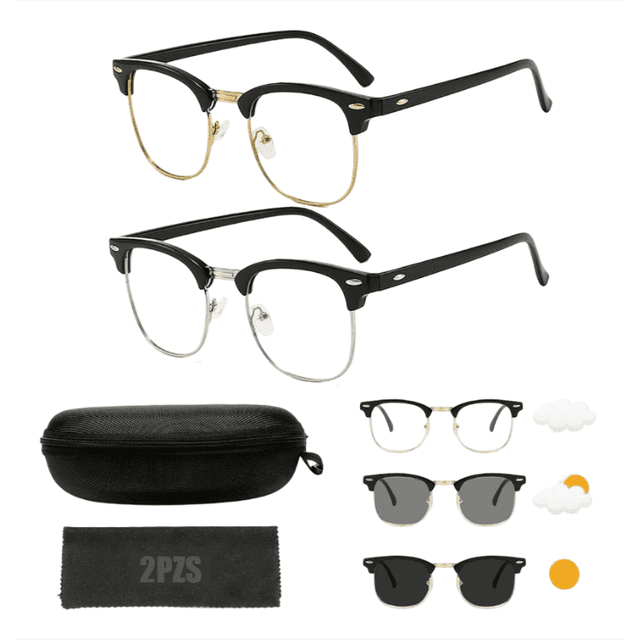 2pz Lentes Fotocromática Modelo Negro
