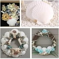 thumbnail image 6 of 4PCS Large Natural Sea Shells for Crafts, 5"-5.5" White Scallop Shells for Home Decor/Beach Weddings – Painting/Crafts (Home Decor, Kitchen, & Other), 6 of 7
