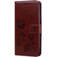 thumbnail image 2 of Wallet Case for Samsung Galaxy A23 5G/4G,Rose Flower Pattern Shockproof PU Leather Case with Magnetic Clasp and Card Slots Holder Cover for Samsung Galaxy A23, MG Coffee, 2 of 18