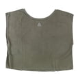 thumbnail image 2 of Reebok Womens Combat Spray Dye Basic T-Shirt, Green, Small, 2 of 2
