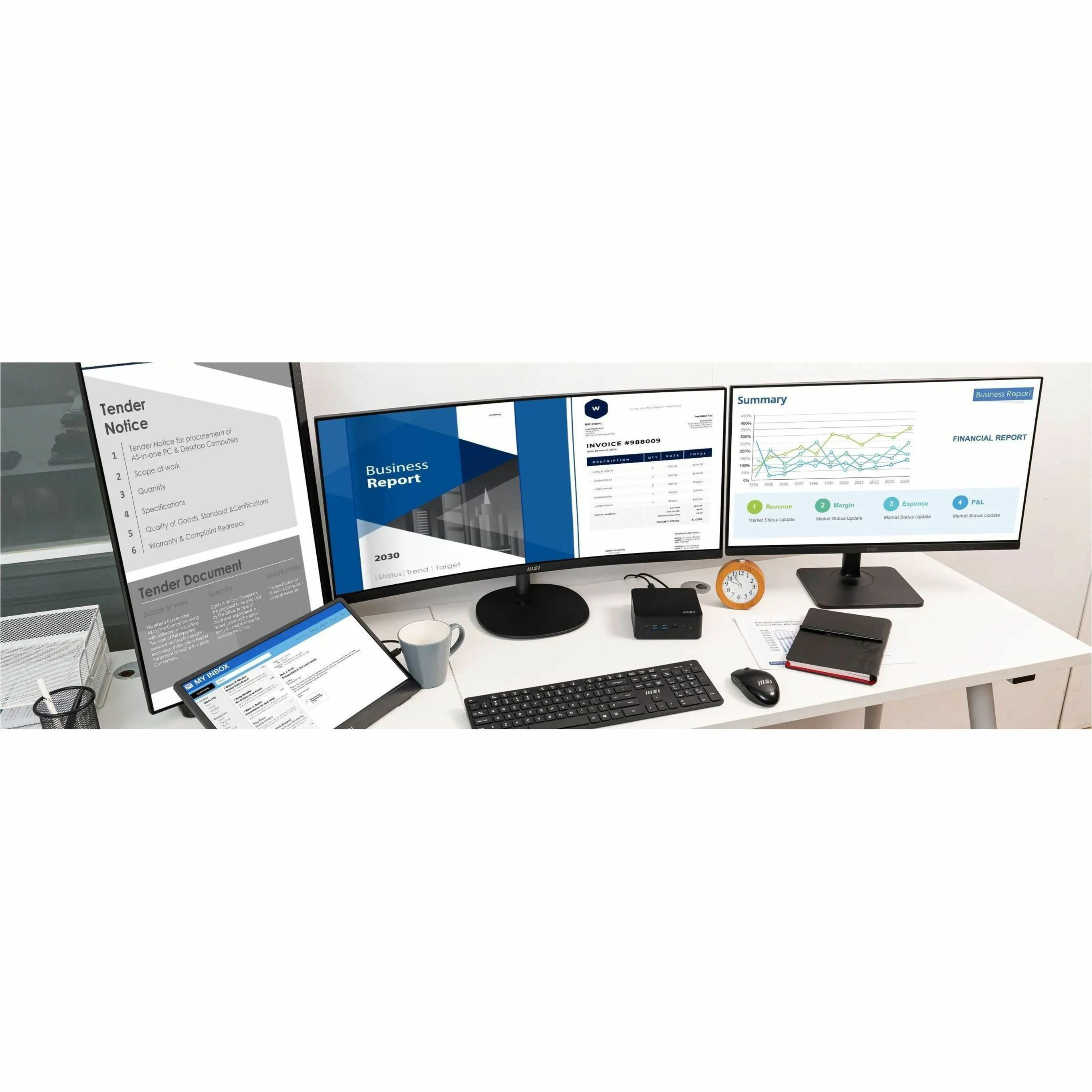 MSI Cubi NUC 13MQG 203BUS Mini Barebone PC, Intel Core i5-1345U vPro Entperise (Windows OS, RAM, HDD are not included) - MSI Cubi NUC is a barebone PC ready to be configured with Hard drive, memory...