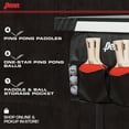 Penn Table Tennis Accessory Set 4 Ping Pong Paddles, 6 Balls and